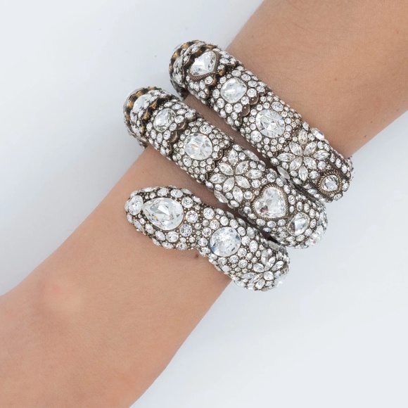 AUTHENTIC GUCCI Triple Wrap Wraparound Snake Bracelet w/original boxes - Picture 1 of 10